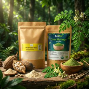 Duo Moringa et Poudre de baobab
